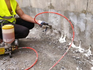 Injectari pentru impermeabilizare